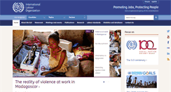 Desktop Screenshot of ilo.org